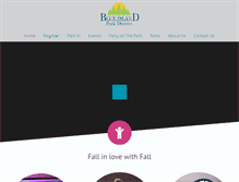 Tablet Screenshot of blueislandparks.org